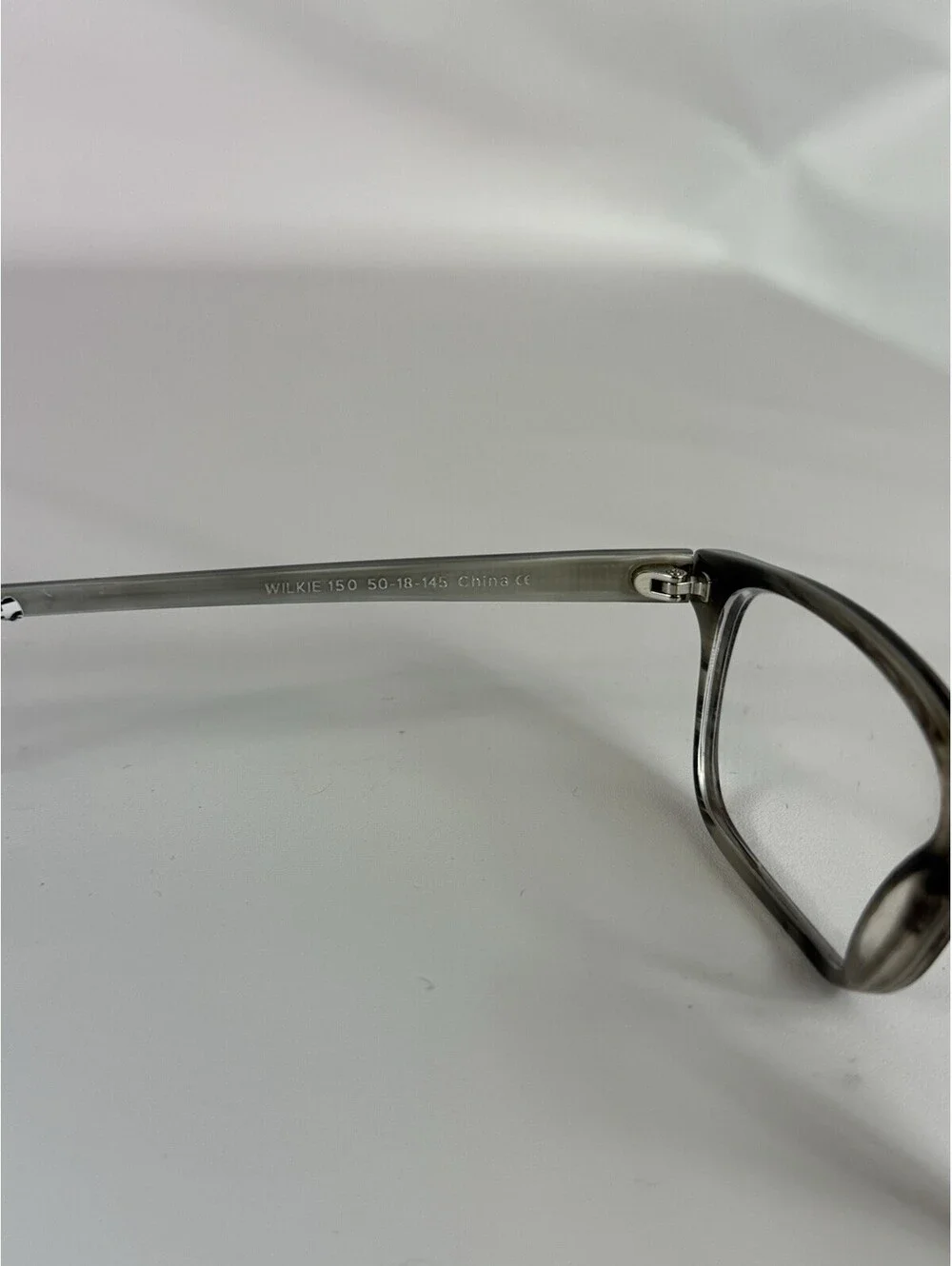 Warby Parker Glasses Grey Frame Women Wilkie 150 50 18-145 Good Frames Only